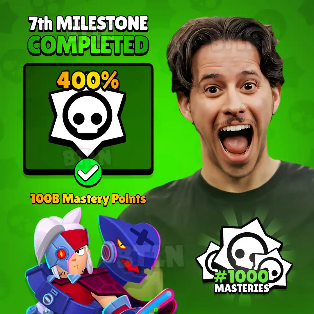 Image from Central Brawl 💫: ✅ O 7º marco do evento comunitário de 1000 maestrias foi alcançado ✅ ...