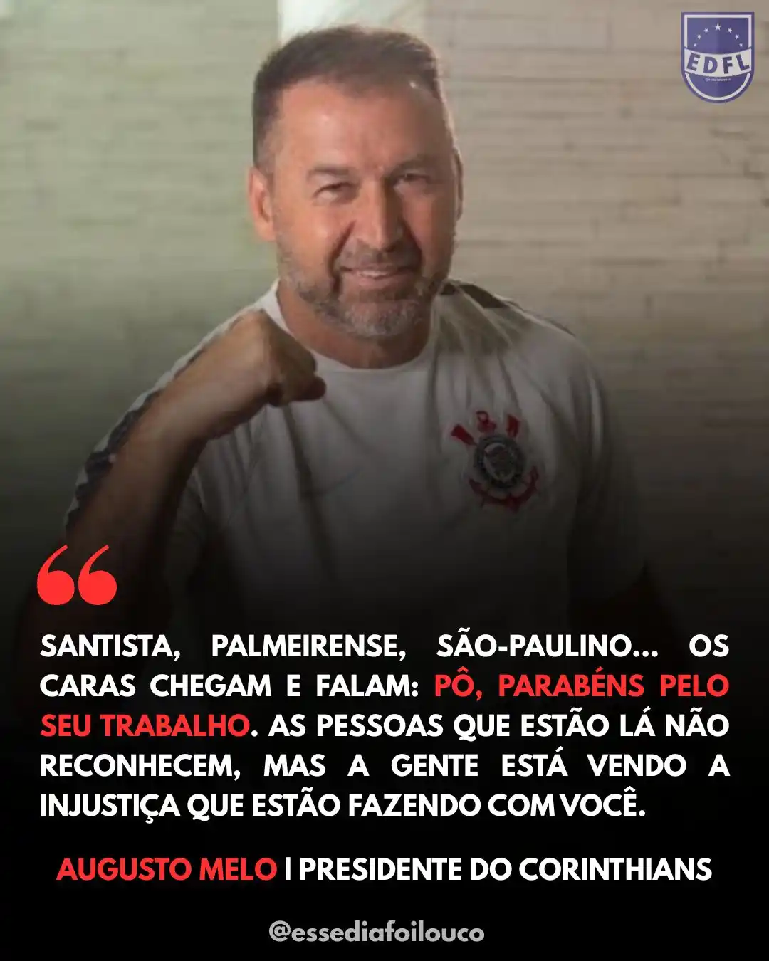 Image from essediafoilouco | Futebol - Humor - Memes - Notícias: Parabéns, presidente 😂...