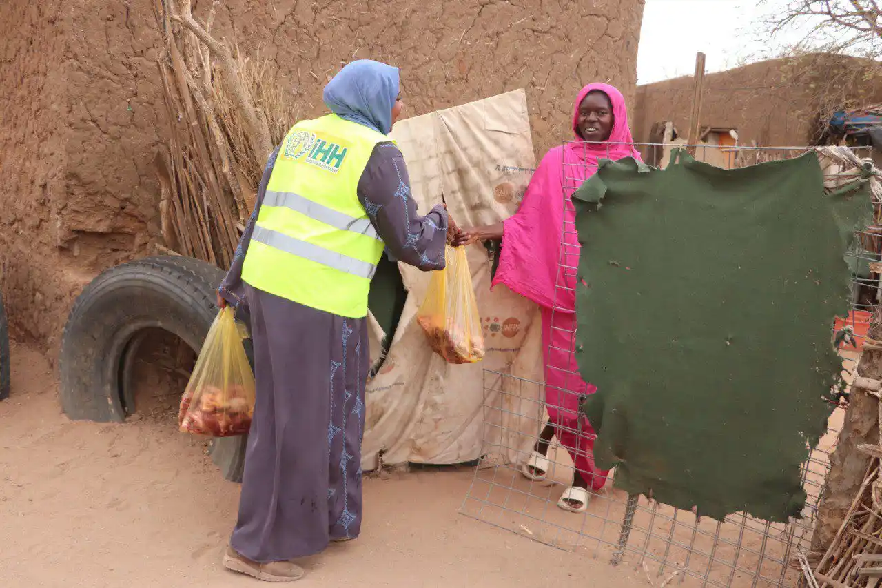 Image from IHH Humanitarian Relief Foundation: 🐑 Qurban 2025 - Sudan 🇸🇩 We are carrying out the distribution of y...