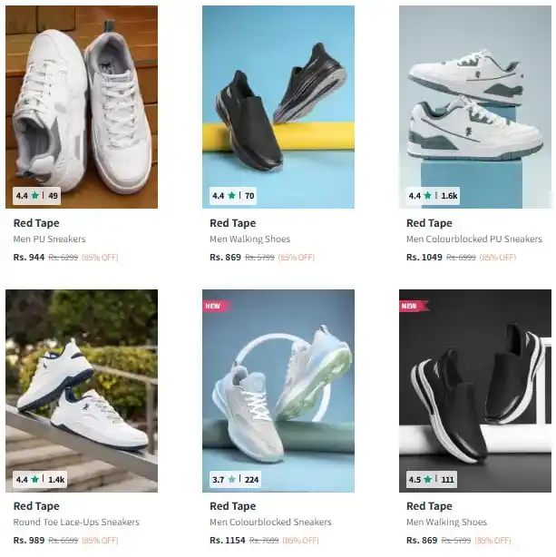 Image from DealsSpy Deals @ WhatsApp: 🔥 *Redtape Shoes @ Flat 85% Discount*   🔗 dealsspy.com/deals/wa-QHLx...