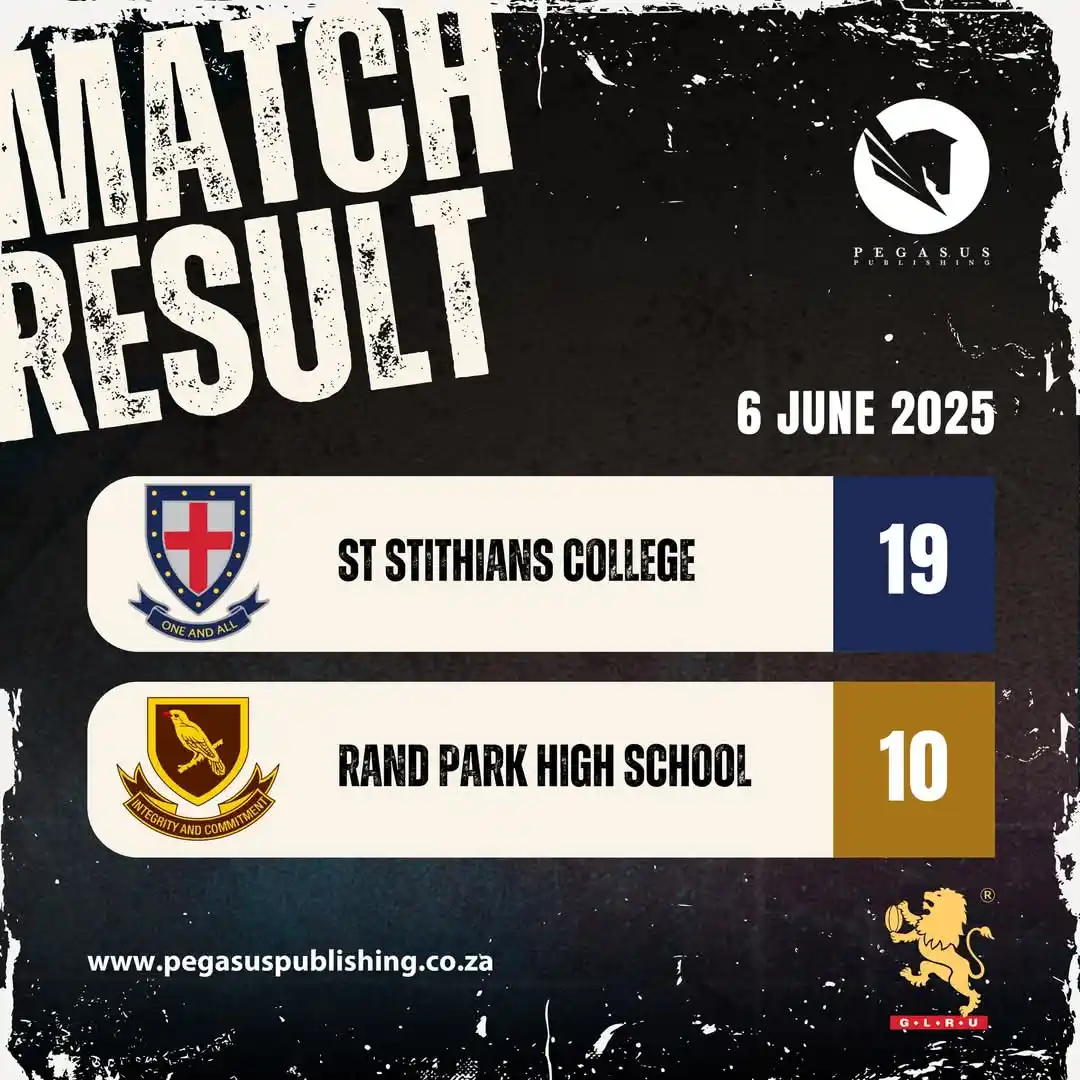 Image from Pegasus Publishing: ๐ฅ๐๐ฆ๐จ๐๐ง ๐ 06 June 2025 Lions High Schools' Rugby Association - m...