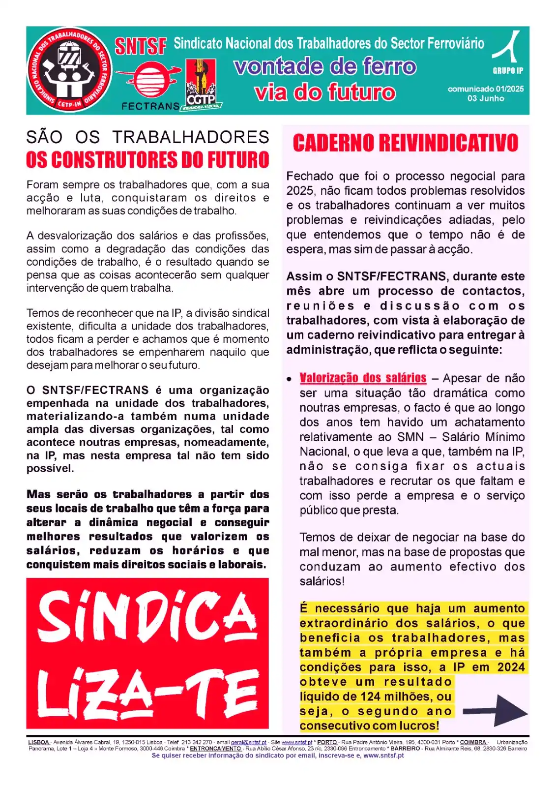 Image from FECTRANS: São os trabalhadores os construtores do futuro! Foram sempre os traba...