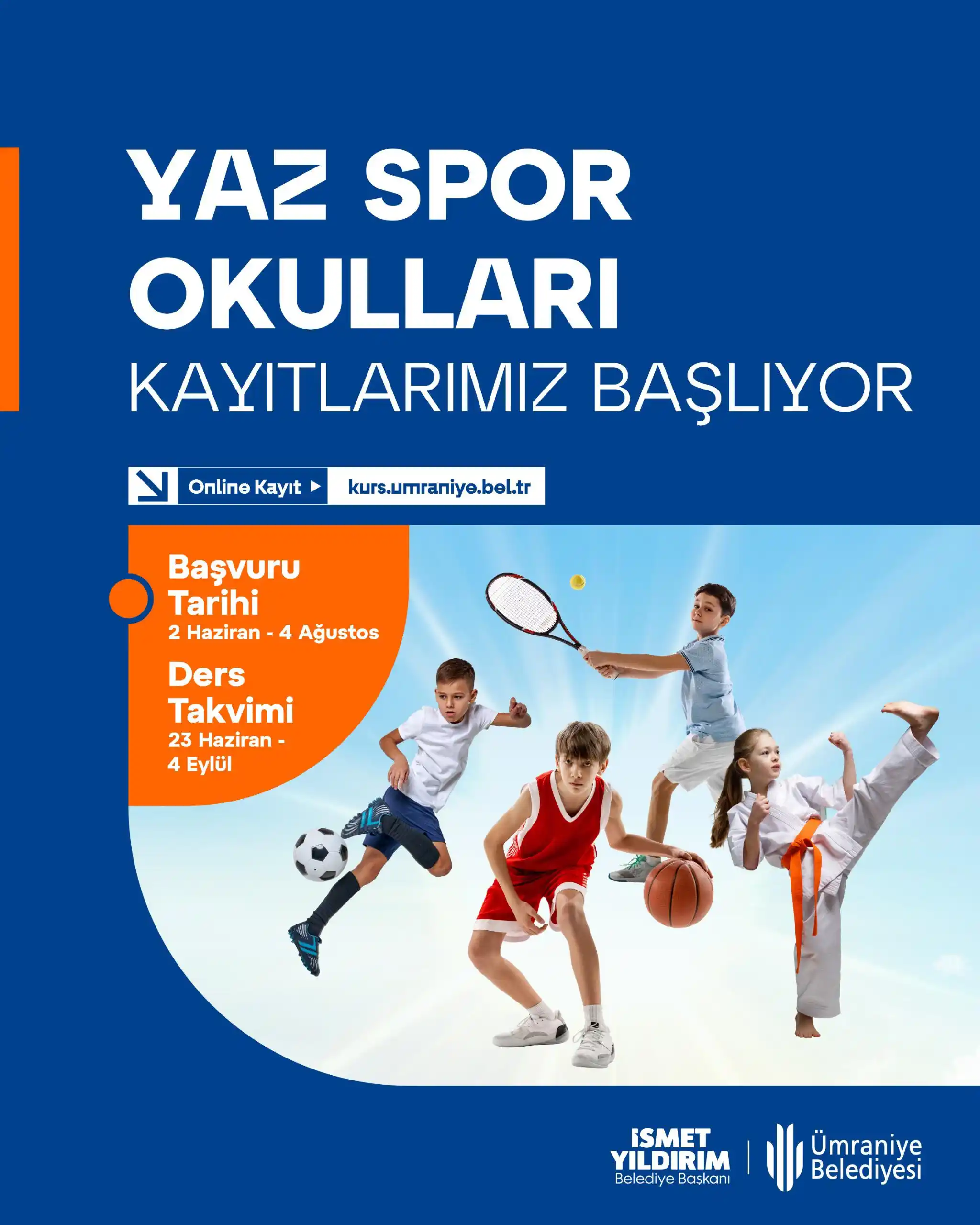 Image from Ümraniye Belediyesi: Sporla büyüyen, özgüveni yüksek, enerjisi bol bir nesil için çalışıyor...