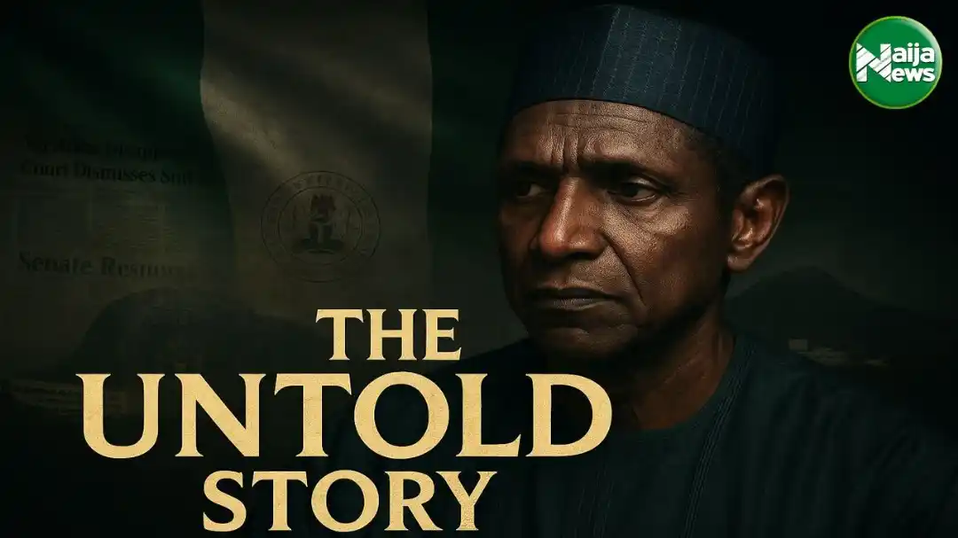 Image from Naija News: The President Nigeria Lost Too Soon | Umaru Musa Yar'Adua Untold Story...