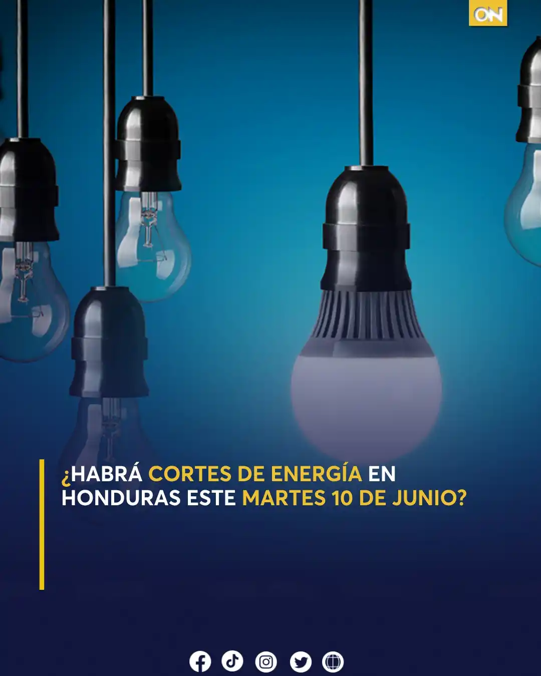 Image from Once Noticias : 🟡💡¡TOMAR NOTA! Conozca las zonas y lugares del país que estarán sin ...
