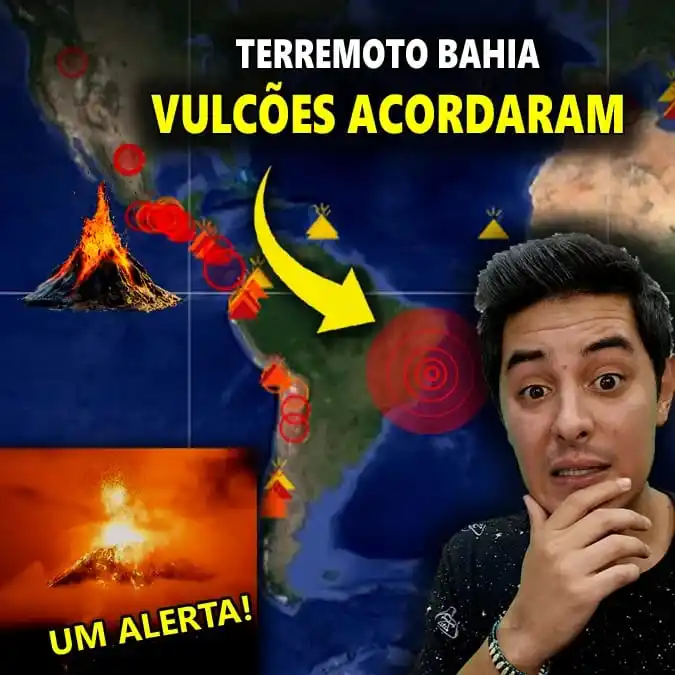 Image from Galeria Do Meteorito: 🚨TUDO acontecendo ao mesmo tempo! Vulcões + Yellowstone + terremoto n...