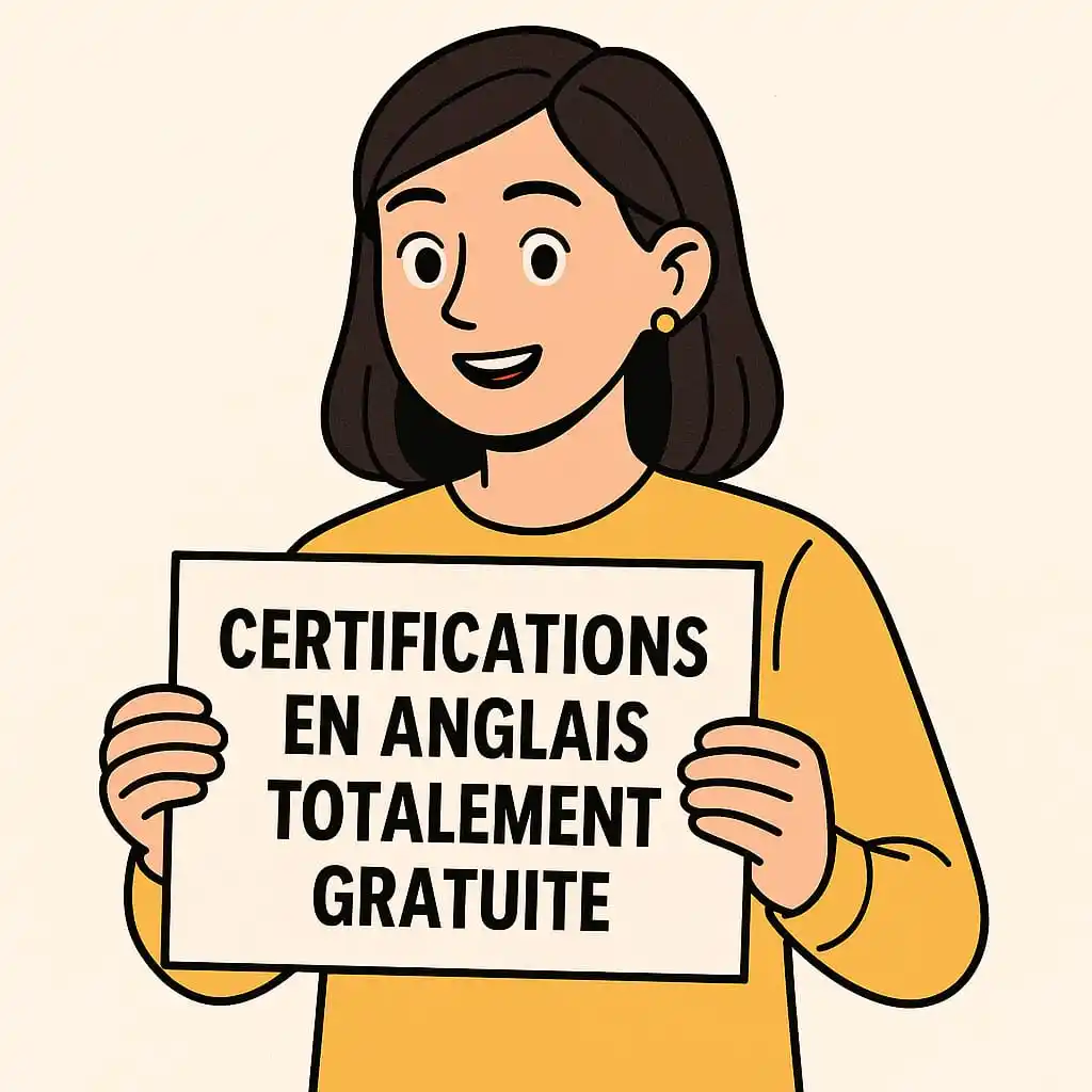 Image from COACH EMPLOI✅️: Voici 24 certifications en anglais totalement gratuites, disponibles e...