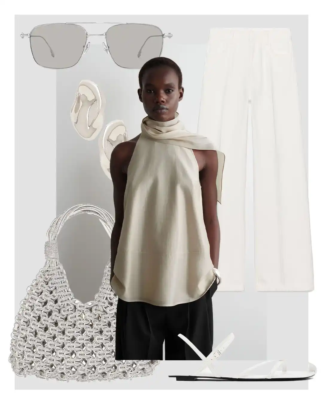 Image from SheerLuxe Middle East: We have styled this COS top 3 ways – which way would you style it? htt...