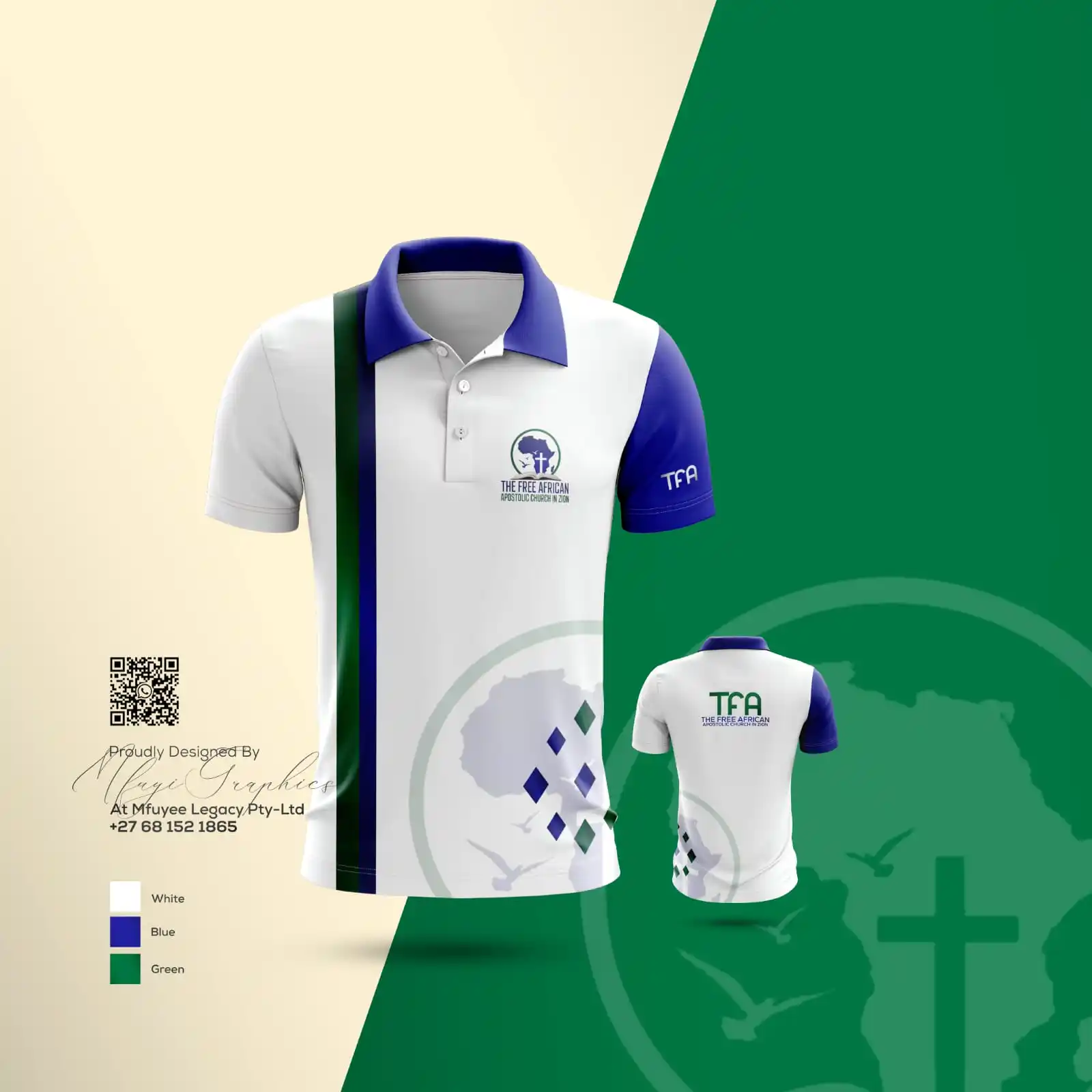 Image from Mfuyee Legacy💛🇿🇦: Wear your style! Let's design a polo that makes a statement. From casu...