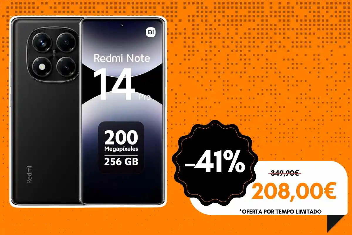 Image from 4gnews Promoções: 📱 Xiaomi Redmi Note 14 Pro 💰 *208,00 €* (Antes: ~349,90 €~ ) – Poup...