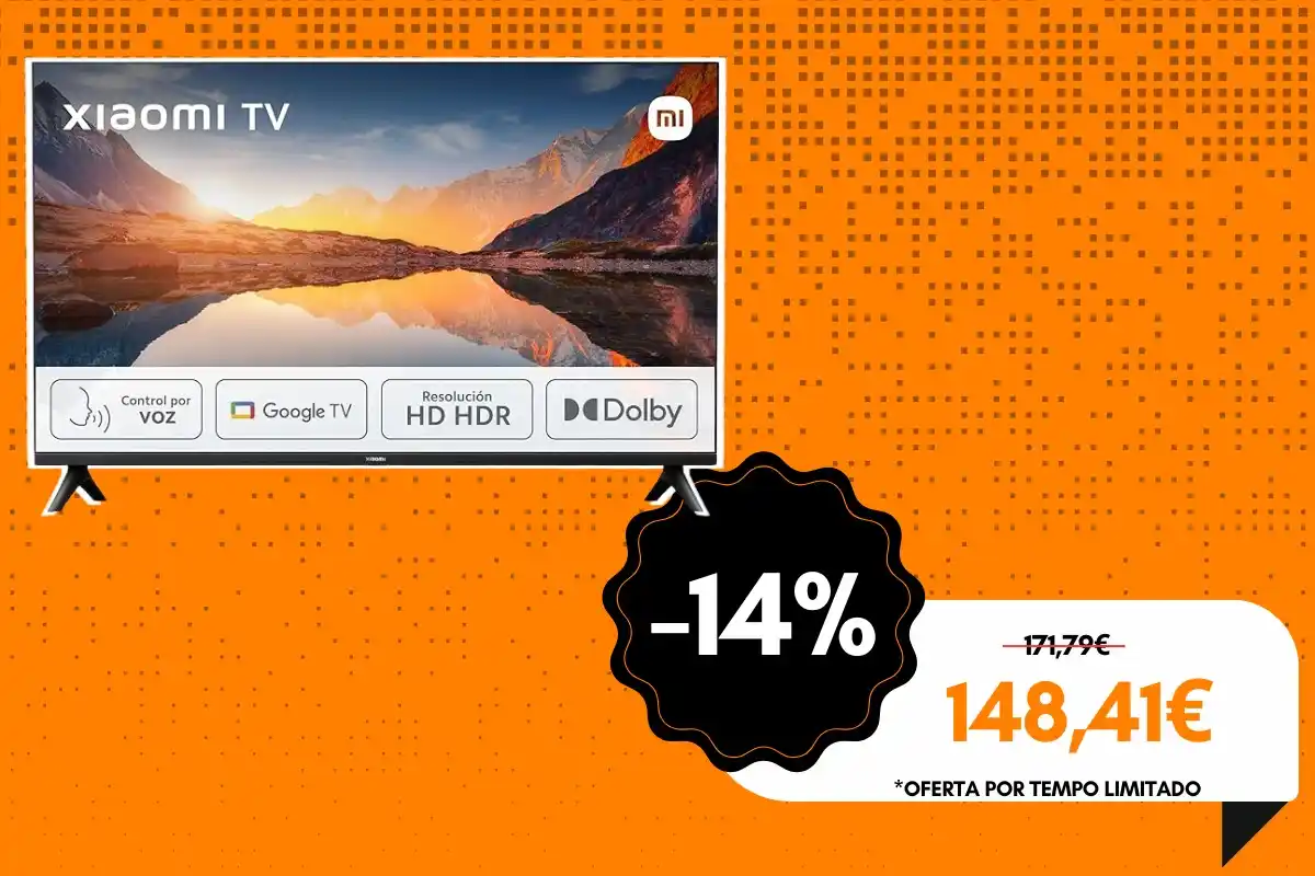 Image from 4gnews Promoções: 📺 Xiaomi TV A 2025 32" – Smart TV HD HDR com Google TV 💰 *148,41 €* ...