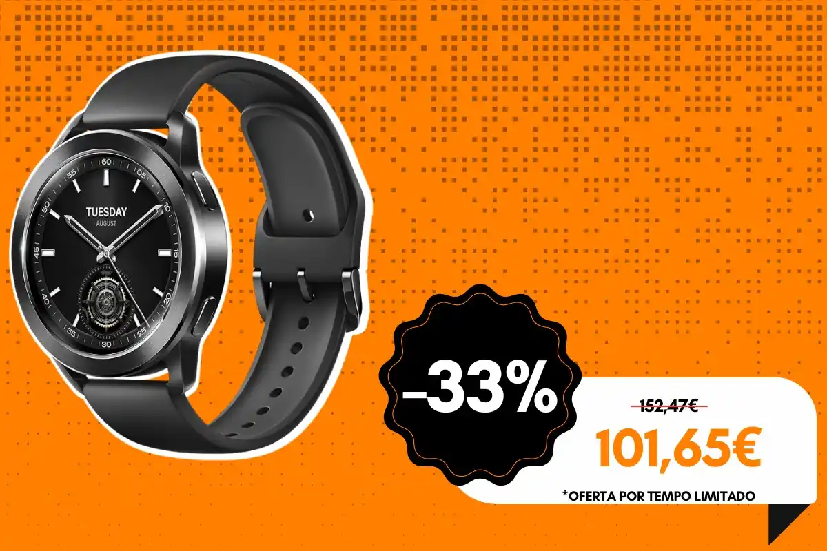 Image from 4gnews Promoções: ⌚ Xiaomi Watch S3 – Smartwatch Ultraleve com Bateria de 15 Dias 💰 *10...