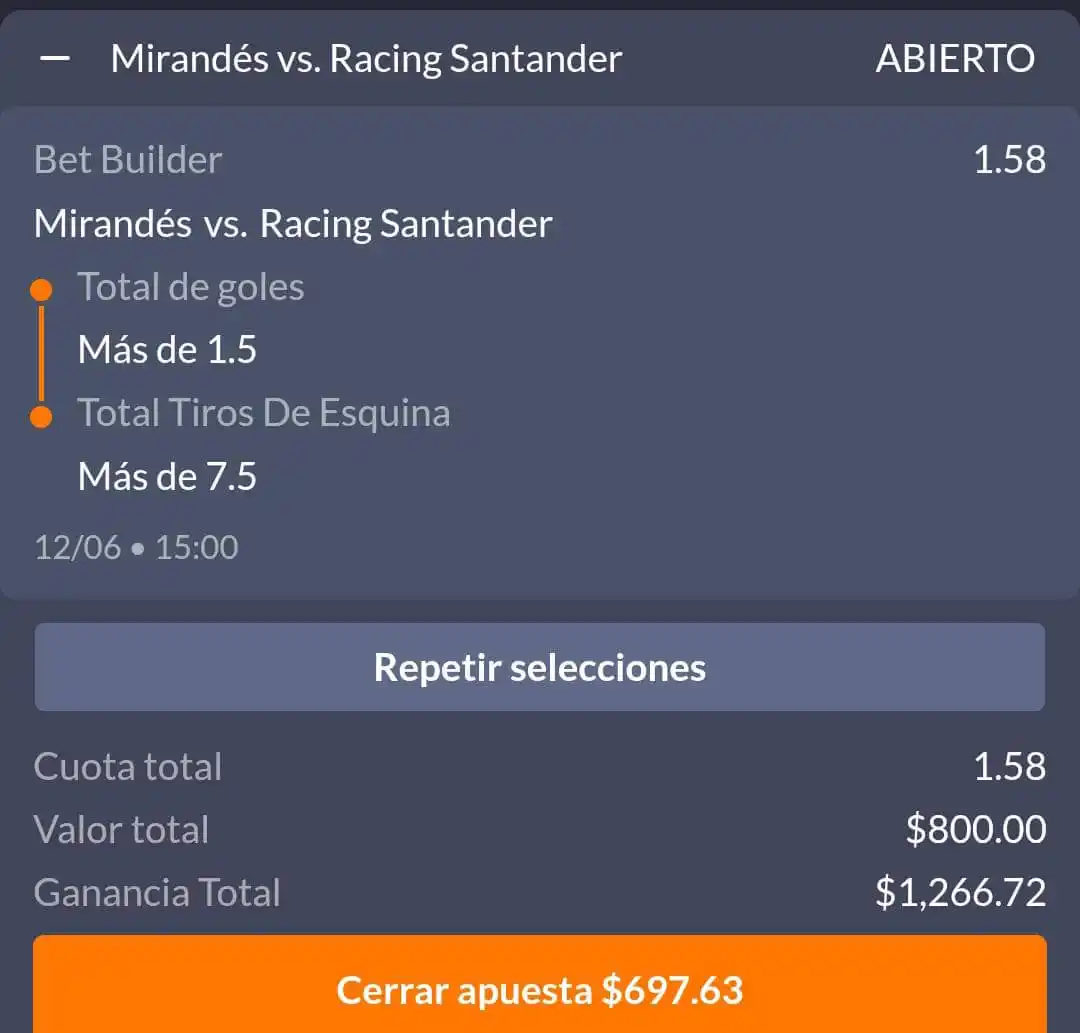 Image from JR APUESTAS DEPORTIVAS: 💣 *3° BOMBAZO DEL DIA*💣 🇪🇦 España Segunda División ⚽ Mirandés - ...