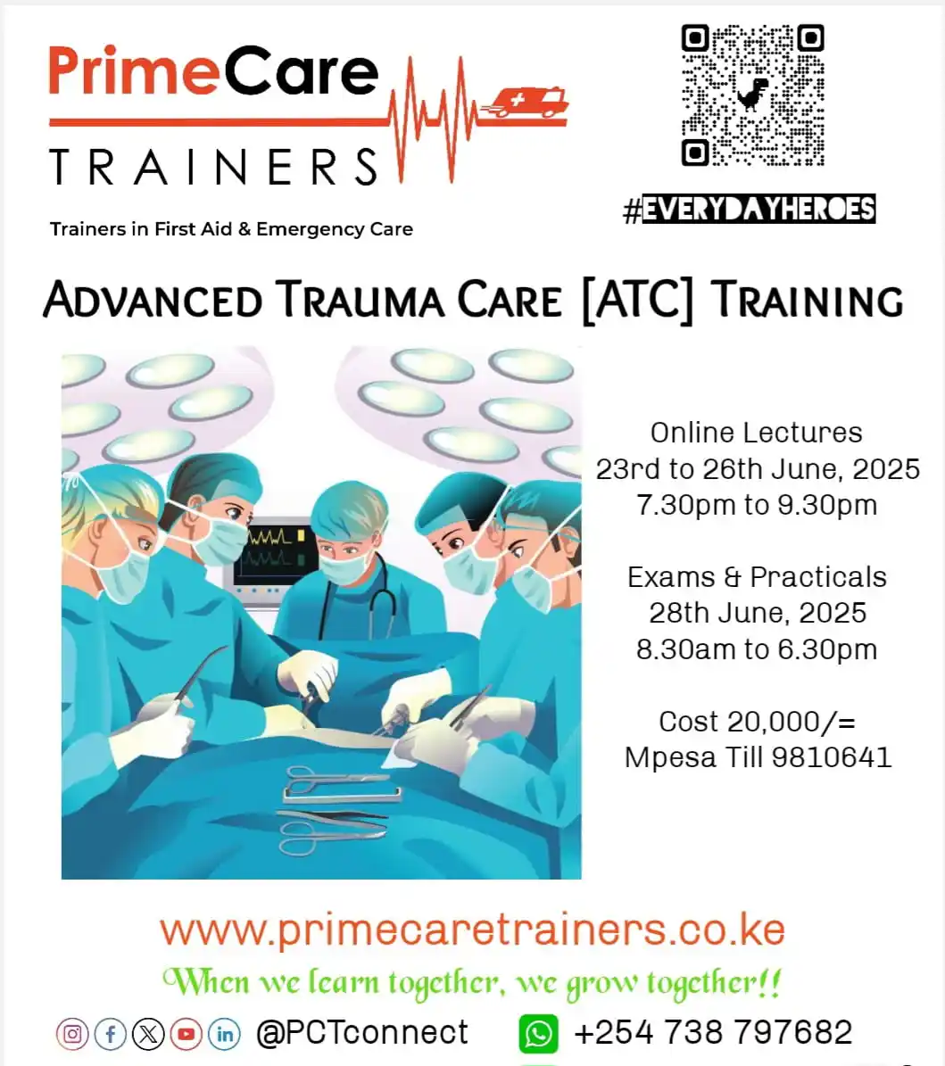 Image from Prime Care Trainers: *Advanced Trauma Care Training* June 2025 To Enroll: https://primeca...