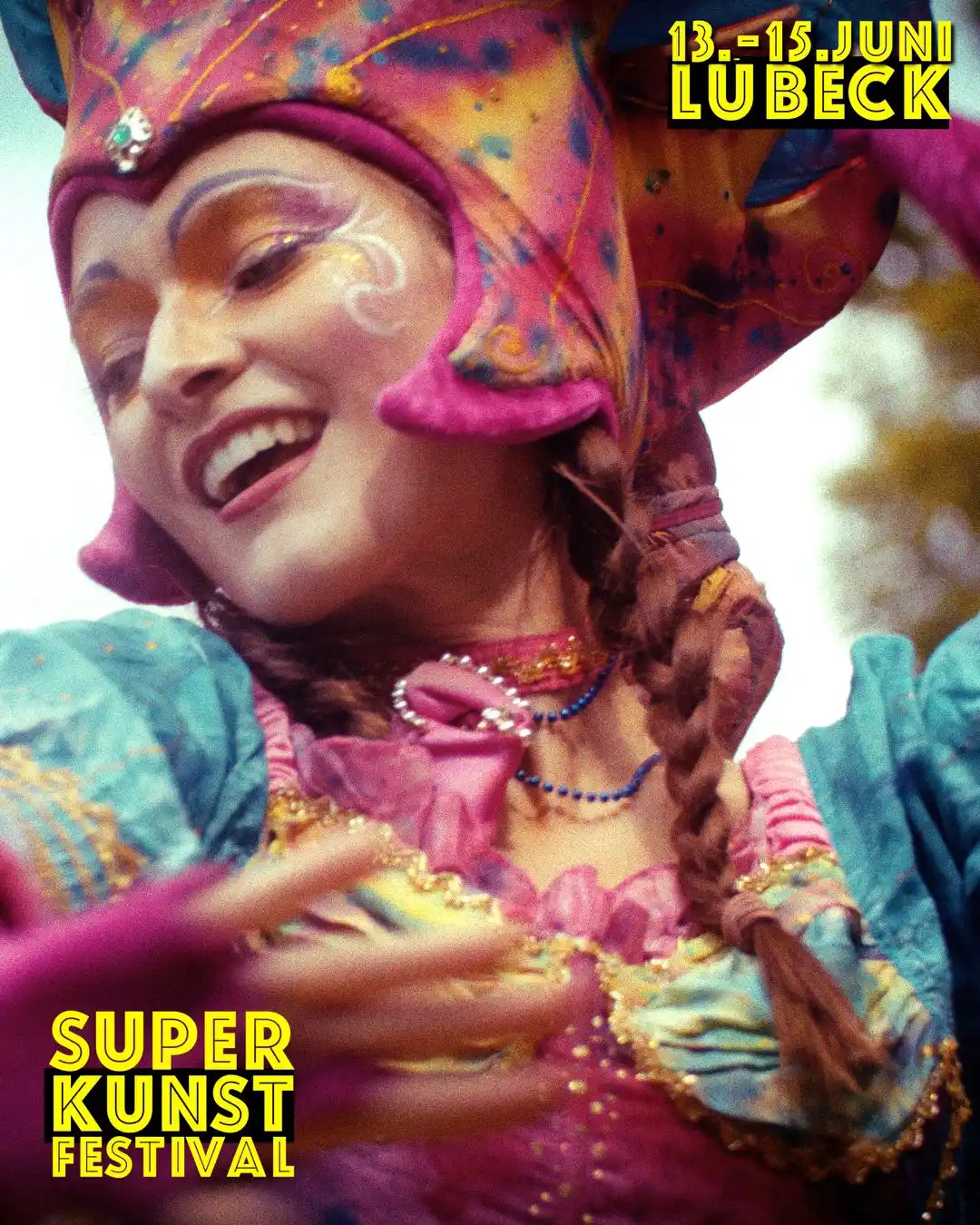 Image from Lübecker Nachrichten: *_Anzeige_ *Festival mit Haltung und Herz* ❤️
SUPERKUNST ist mehr als...