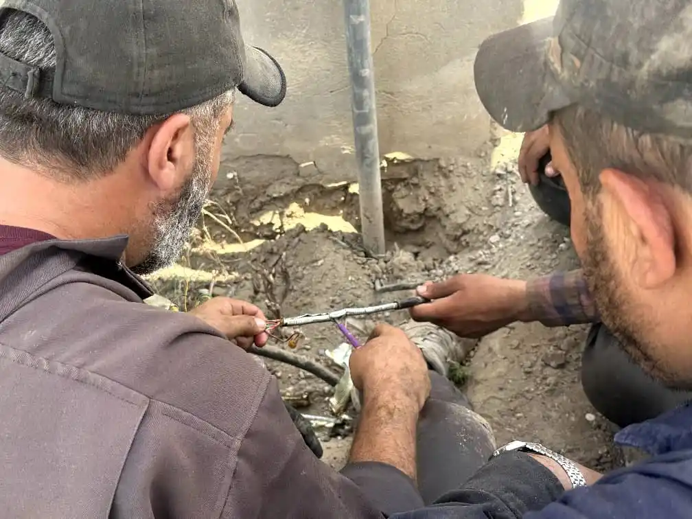 Image from محافظة دير الزور: استجابة لشكاوى المواطنين حول انقطاعات متكررة في الخدمة نفّذت ورشات مدي...