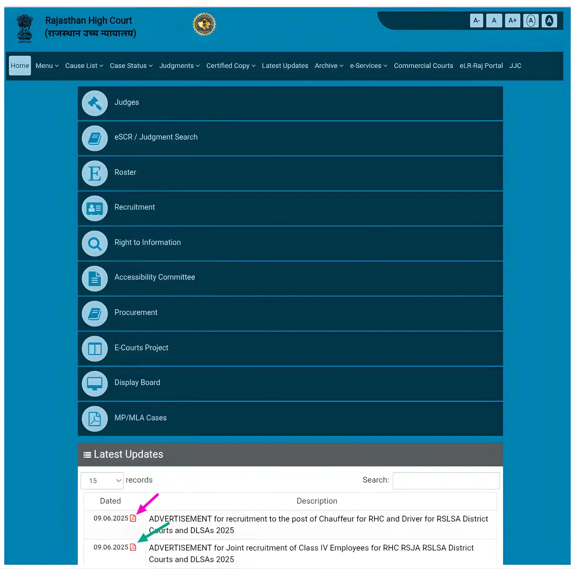 Image from 🧑🏻🏫 शिक्षा एवं रोजगार समाचार: *🔥 Big Breaking News.* *💁🏻राजस्थान हाईकोर्ट चतुर्थ श्रेणी कर्मचारी...