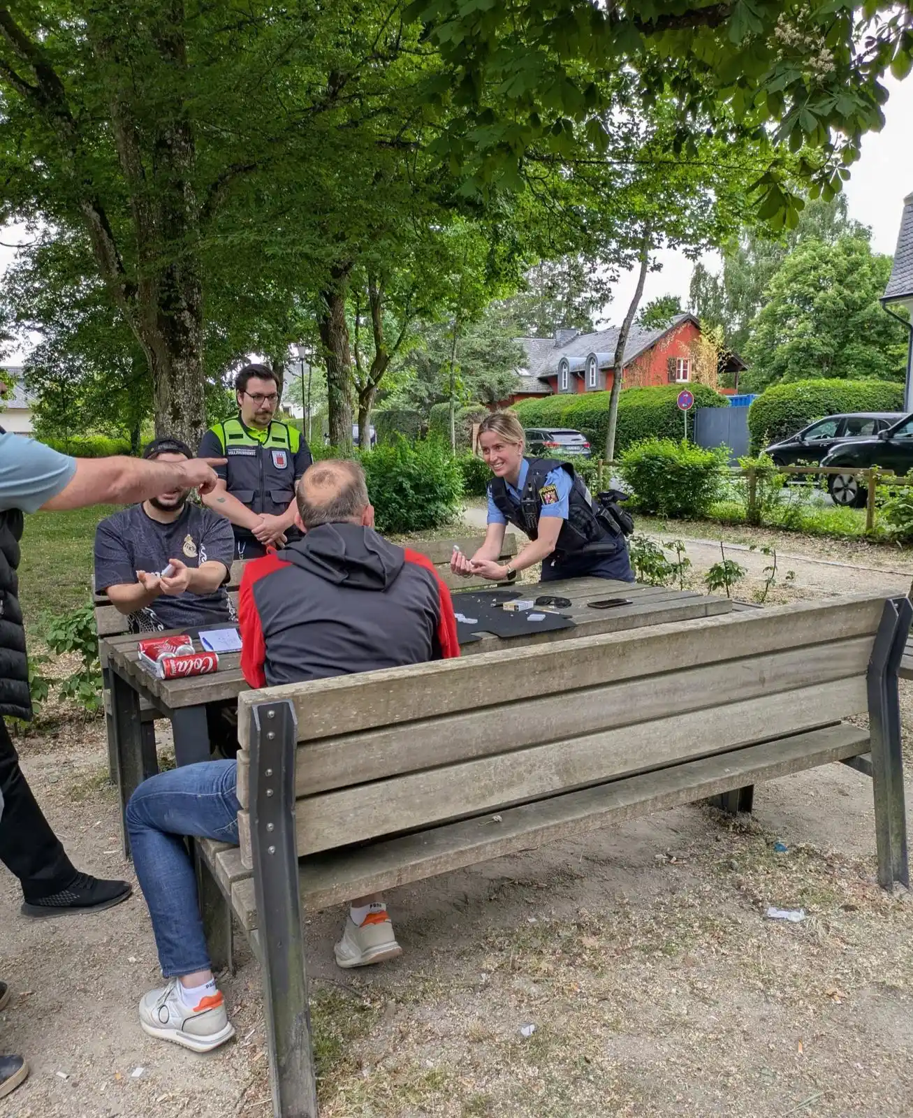 Image from Polizeipräsidium Trier: 🔵 Den Schnappschuss nach erfolgter Personenkontrolle wollen wir euch ...