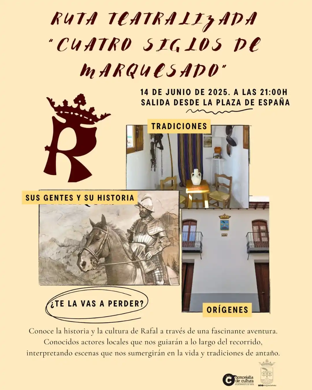Image from Ayuntamiento de Rafal: 📌 Desde el Ayuntamiento de Rafal os informamos que el próximo 14 de j...