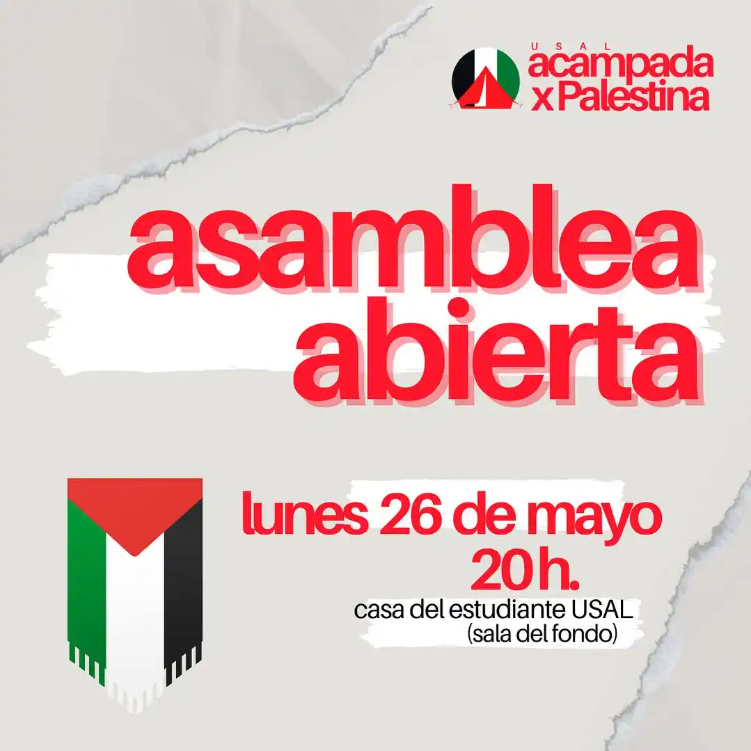 Acampada Salamanca X Palestina post