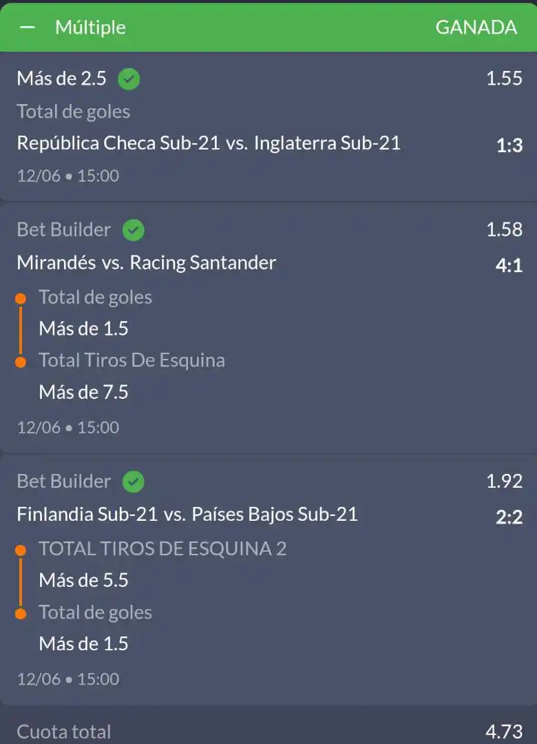 Image from JR APUESTAS DEPORTIVAS: ✅✅ *HUBO PARLEY 🥳* ✅✅ ~ Para Todos Los Que Combinaron Los BOMBAZOS �...