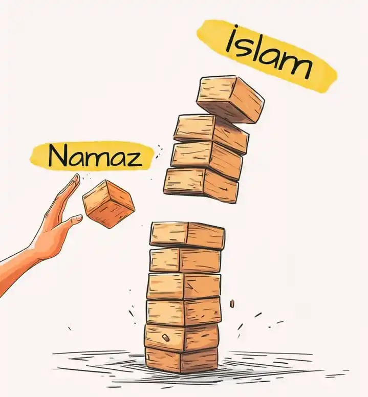 Image from ꧁⦇⧼𝑫𝑨𝑹'𝑼𝑳 ♡ 𝑲𝑬𝑳𝑨𝑴⧽⦈꧂: *İslam'ı yaşarken bir parçanın eksik olup olmadığına dikkat et...*🍃...