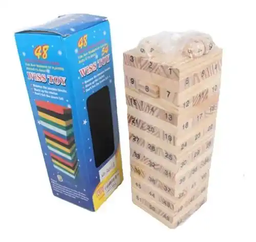 Image from Red Lenic Moreno: JUEGO JENGA 54pc-4807D $2.700...