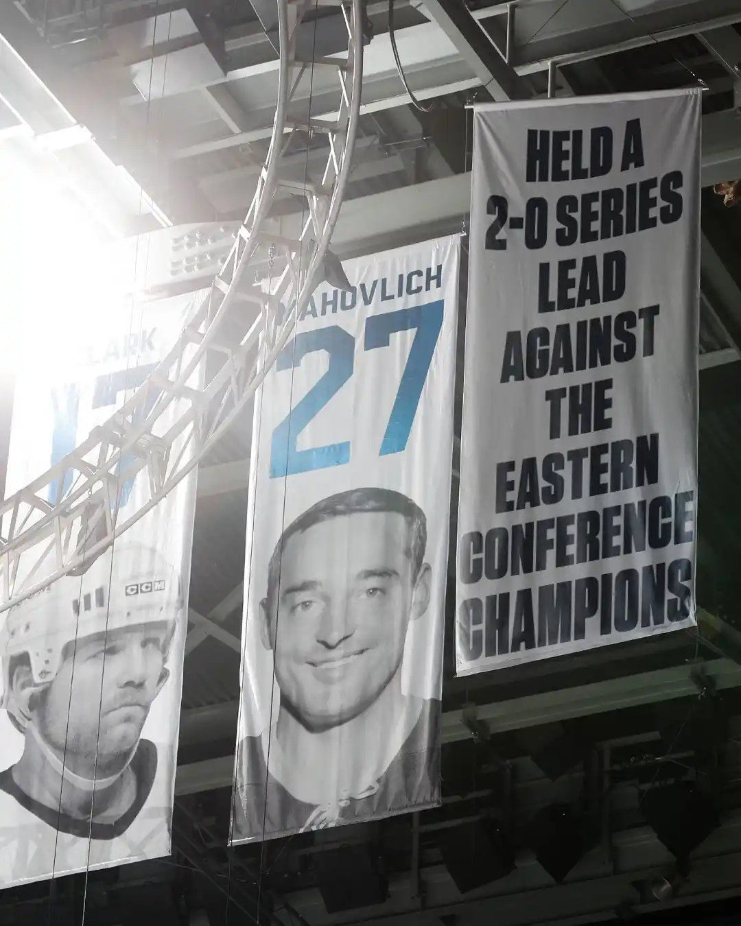 Image from BarDown: Leafs fans feeling a little better after watching Carolina get bounced...