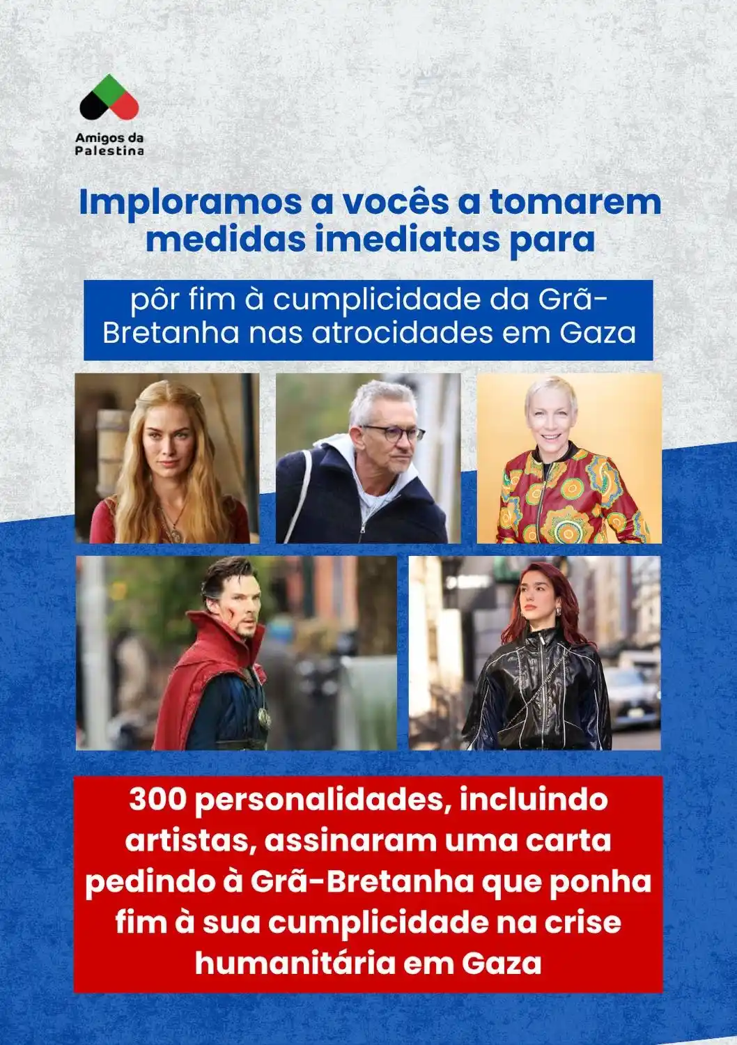 Amigos da Palestina 🇵🇸 post