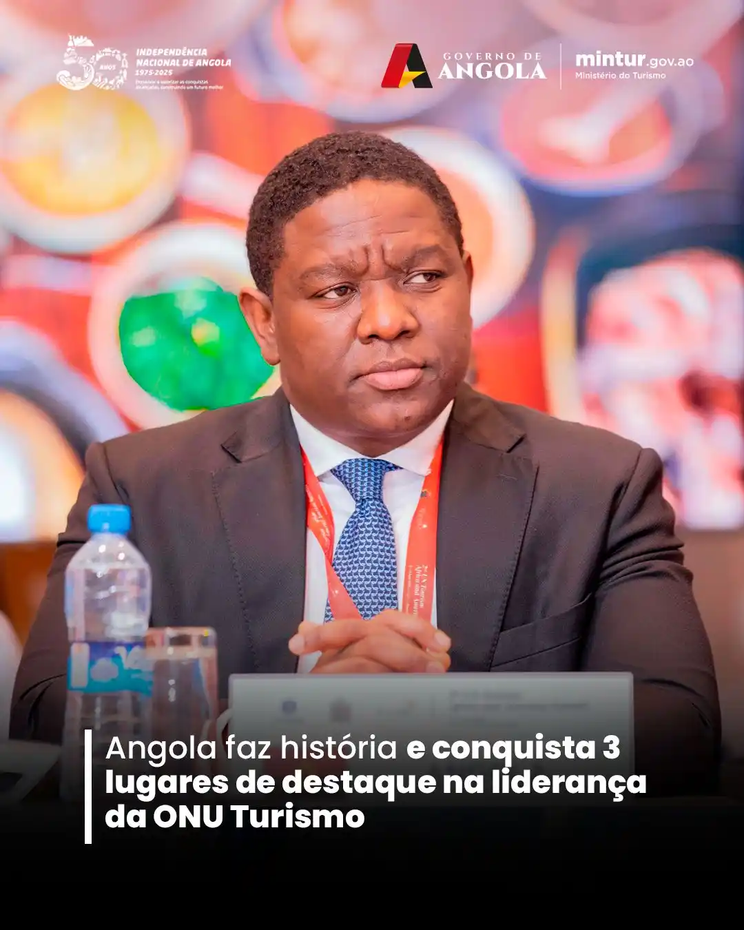 Image from Ministério do Turismo 🇦🇴: MINISTÉRIO DO TURISMO NOTA DE IMPRENSA *ANGOLA FAZ HISTÓRIA E CONQUIS...