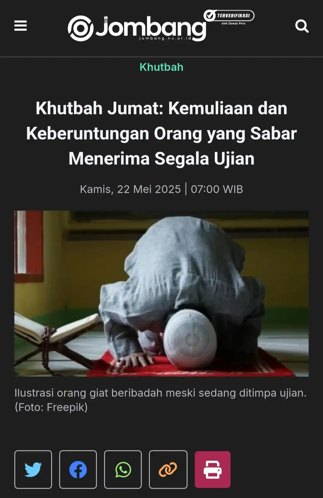 NU Online Jombang post