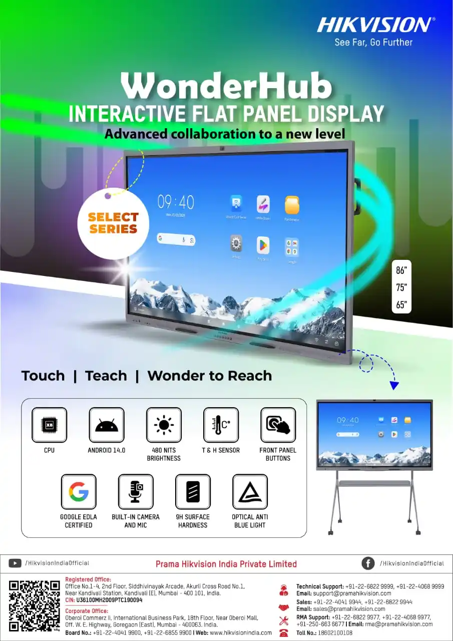 Image from HIKVISION INDIA: *🌟 Presenting WonderHub Select Series - Interactive Flat Panel Displa...