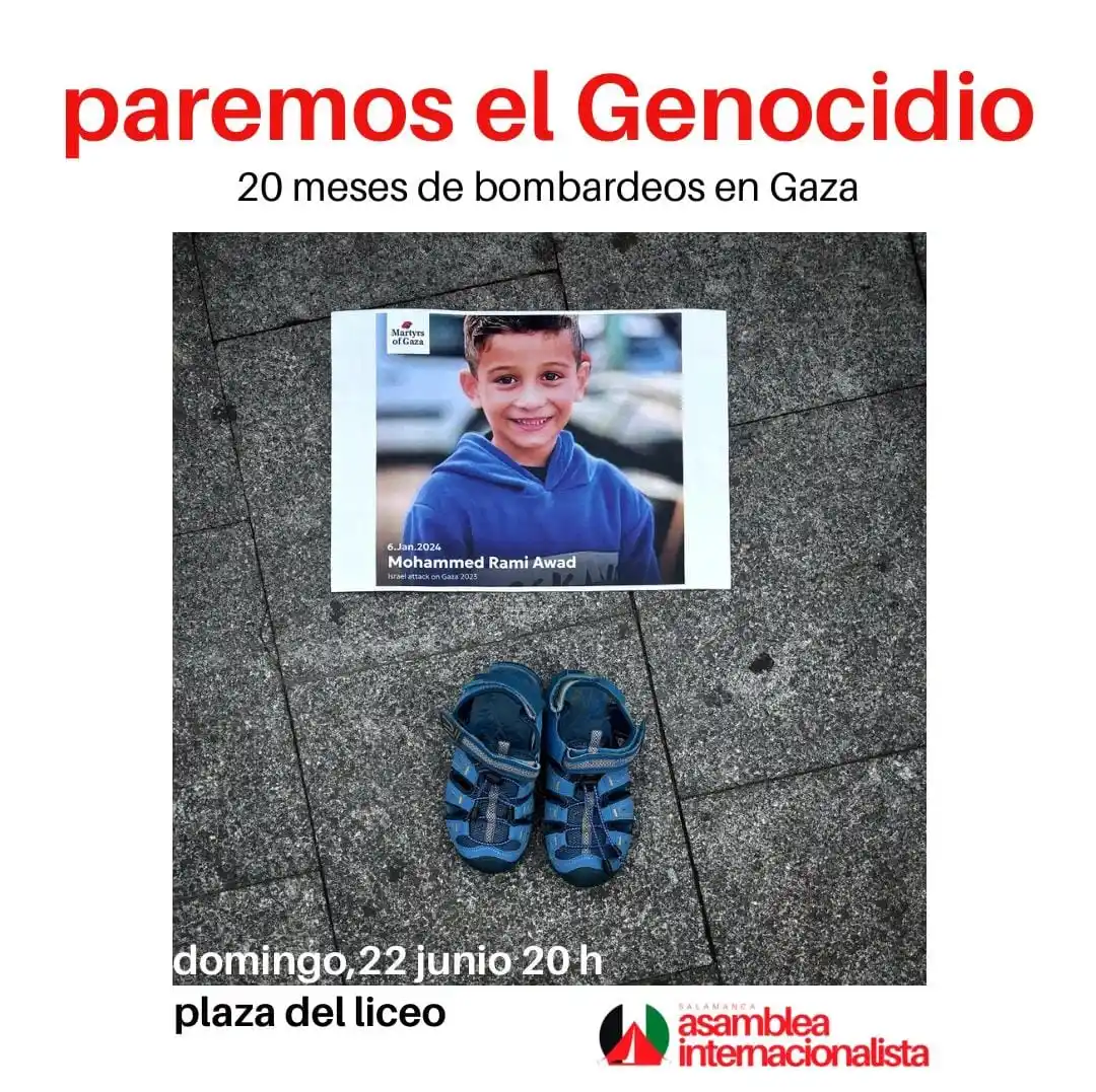 Acampada Salamanca X Palestina post