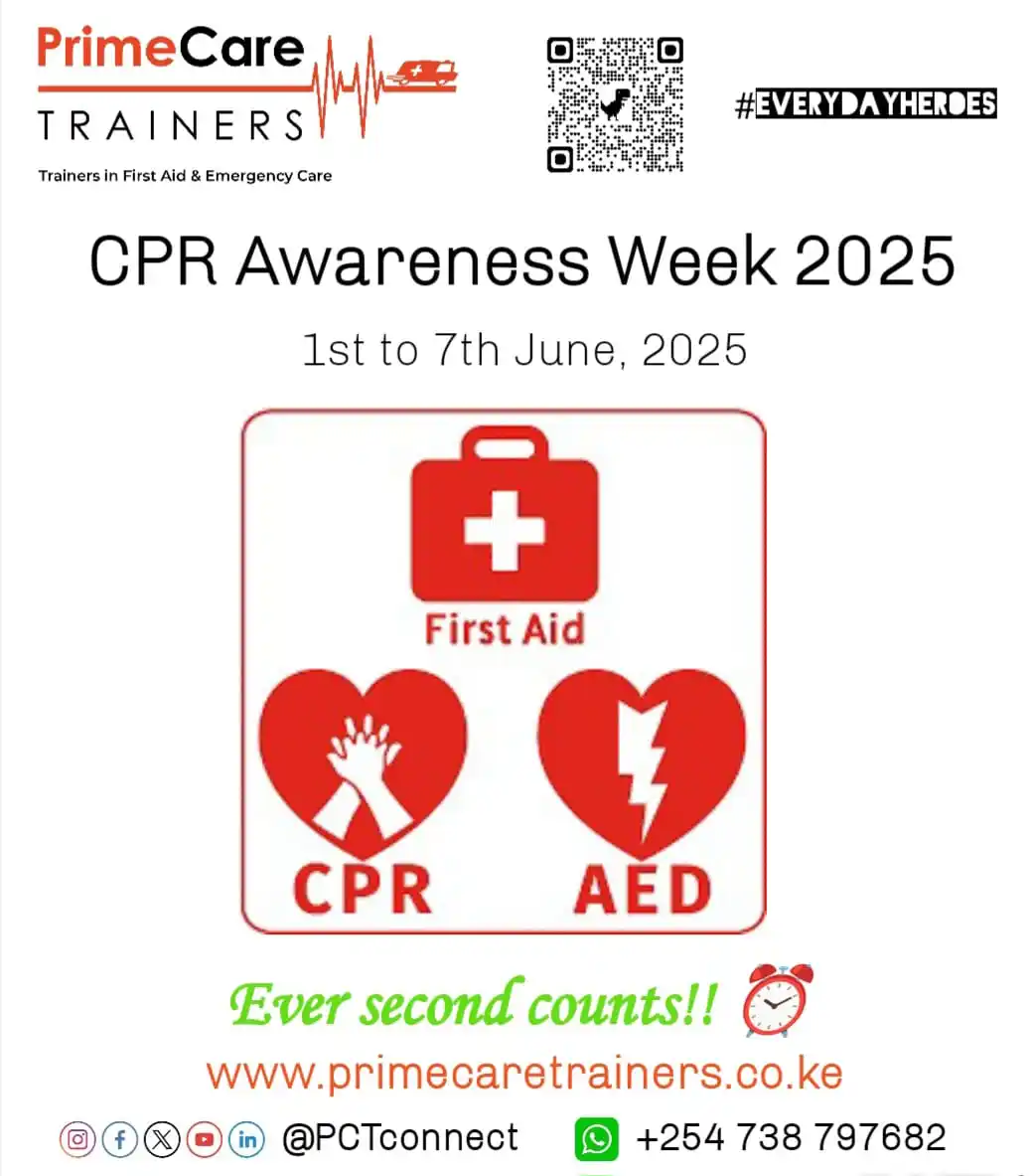 Image from Prime Care Trainers: *To the Heart That Cares:* 💓 We understand that the thought of emerg...