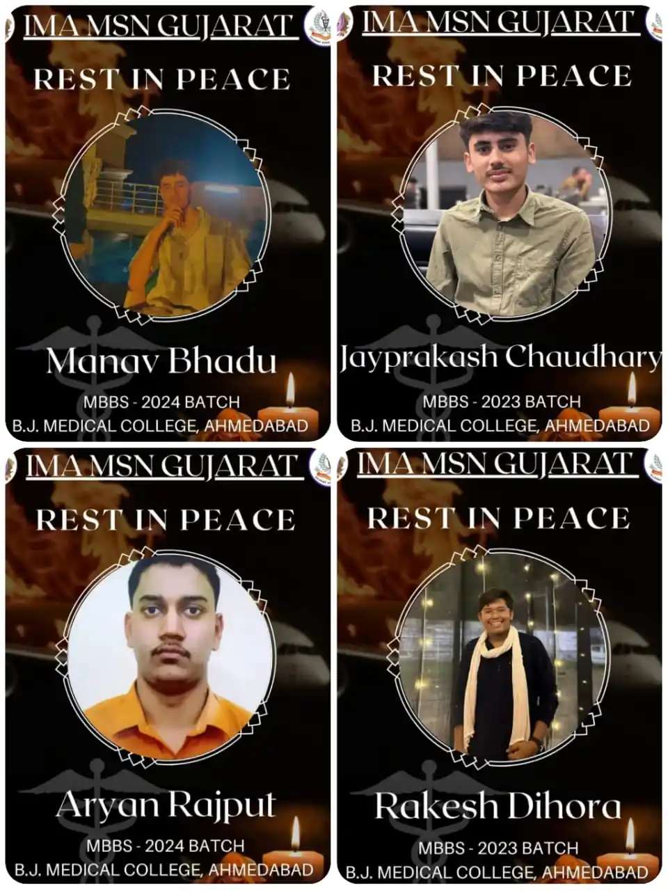Image from Medical News & Updates: 🕯️ *Tragic Loss in IA Plane Crash* _We Deeply Mourn The Loss Of Fou...