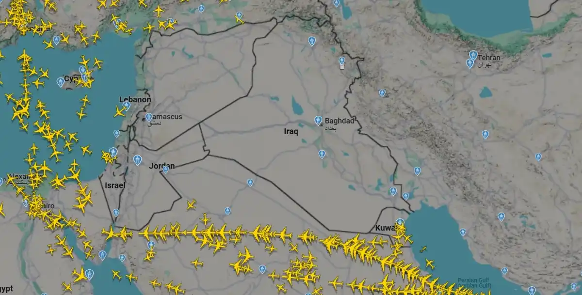 Image from stiripesurse.ro: Vine riposta Iranului - Peste 200 de drone se îndreaptă spre Israel. A...