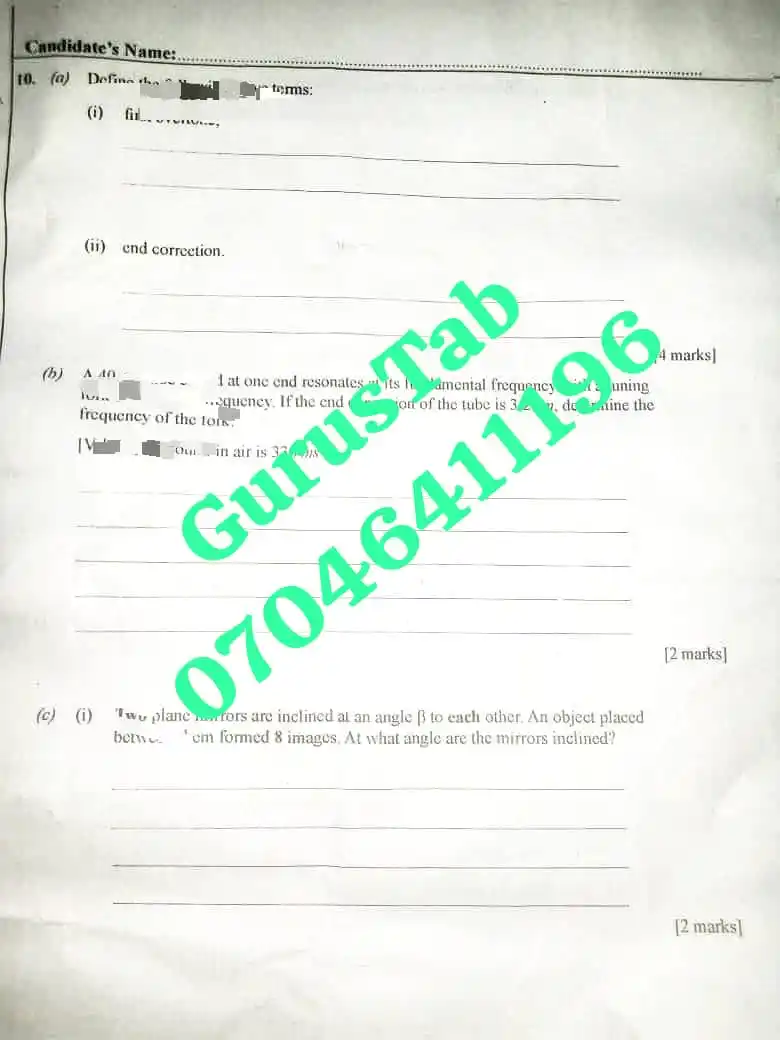 GurusTab Jamb / Waec / Neco / Nabteb / Gce's Update & Entertainment Community post