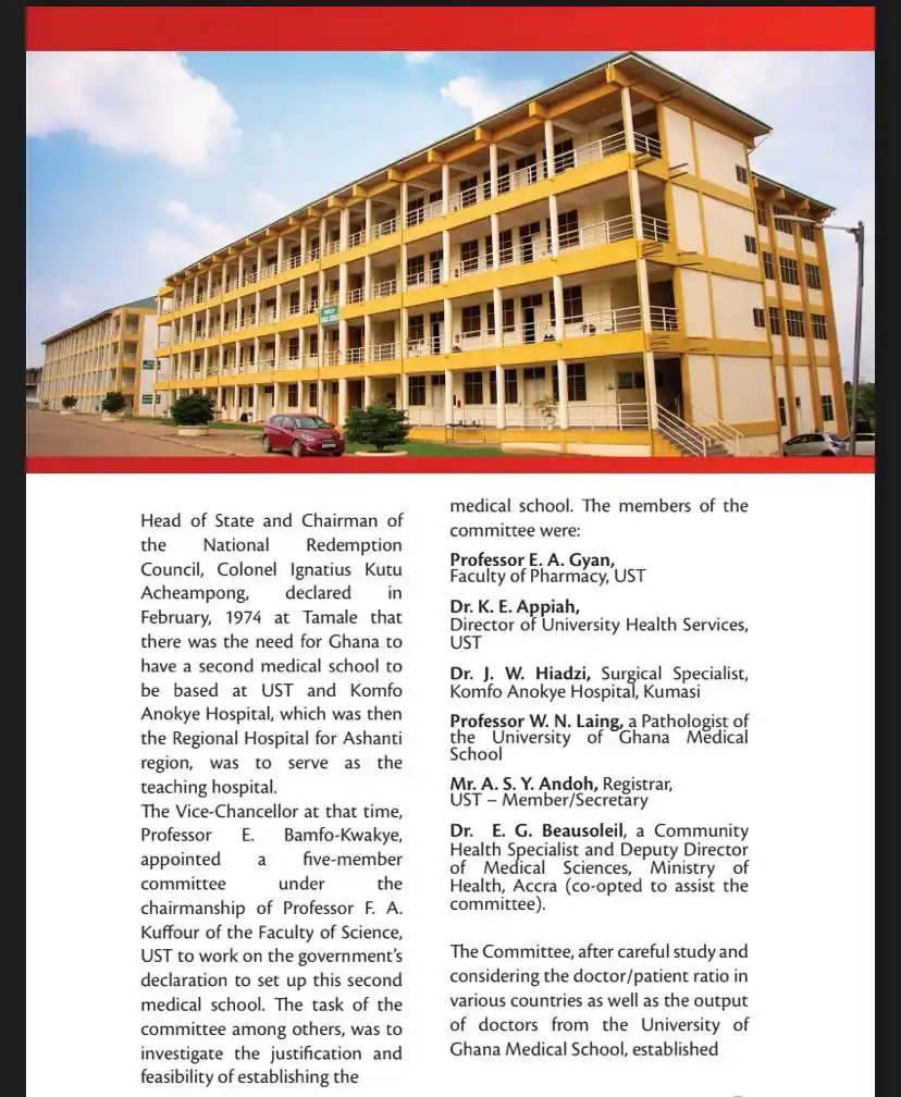 KNUST - MSA post