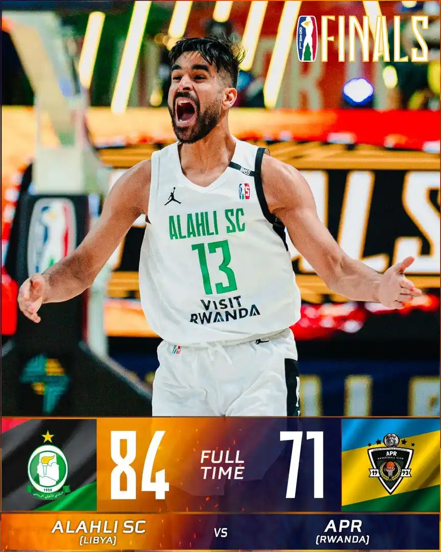 Image from Basketball Africa League (BAL): AlAhli Tripoli is headed to their first-ever BAL Final! 🔥 APR isn’t d...