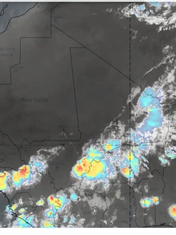Image from MALI-METEO: 🚨 ALERTE MÉTÉO | 05 juin 2025 ⛈️ Des orages accompagnés de pluies so...