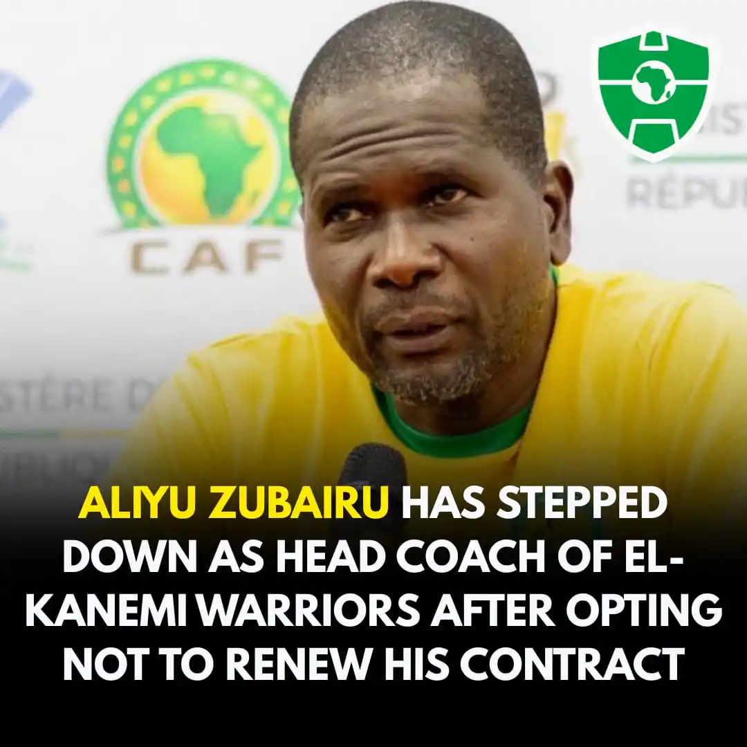 Image from Africa Soccer Zone 🟢⚪: 🚨 Aliyu Zubairu has left El-Kanemi Warriors after choosing not to ren...