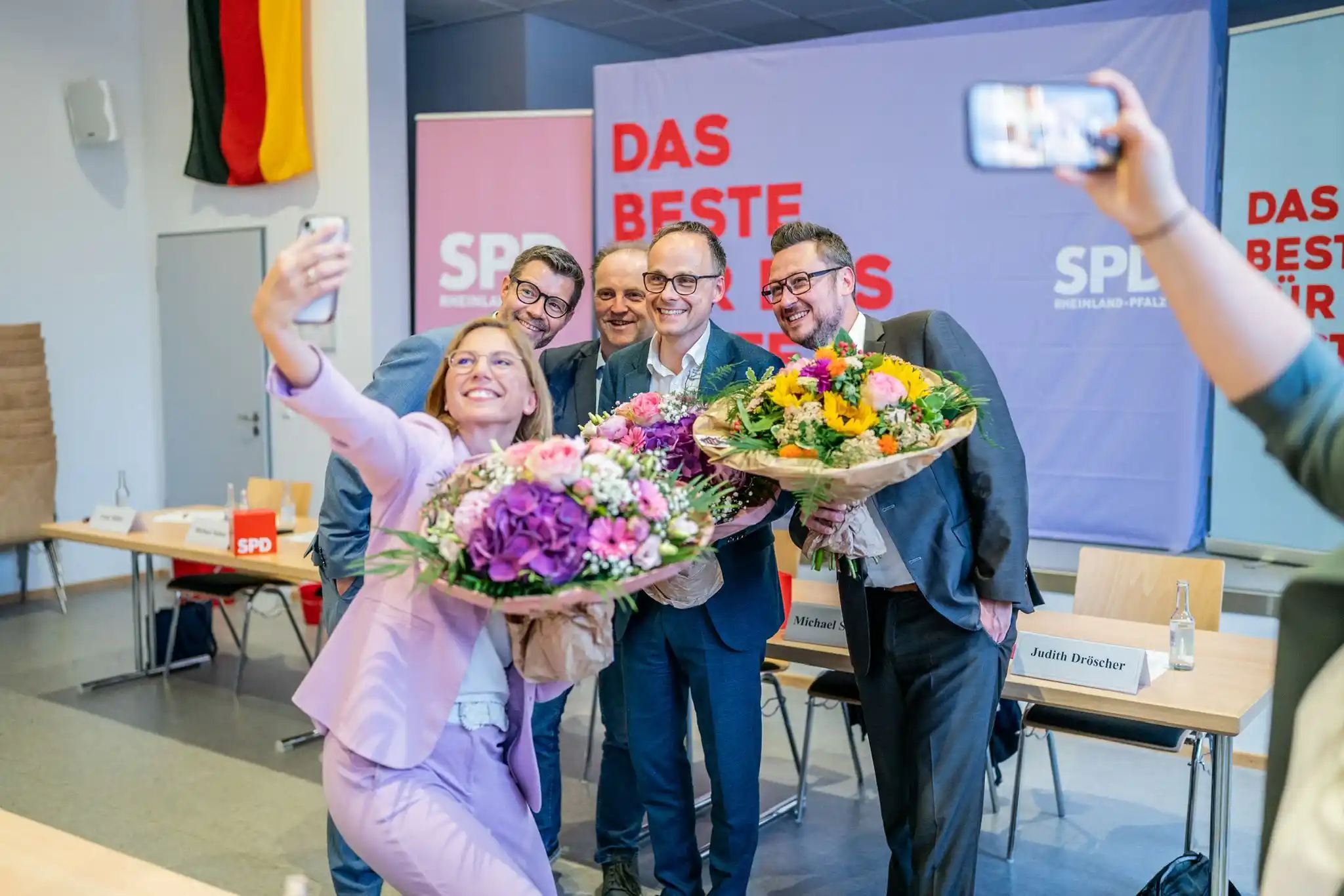 Image from Markus Stein MdL - News: Auf geht‘s Richtung Landtagswahl! 💪🚩 Gestern Abend wurden Denis Alt ...