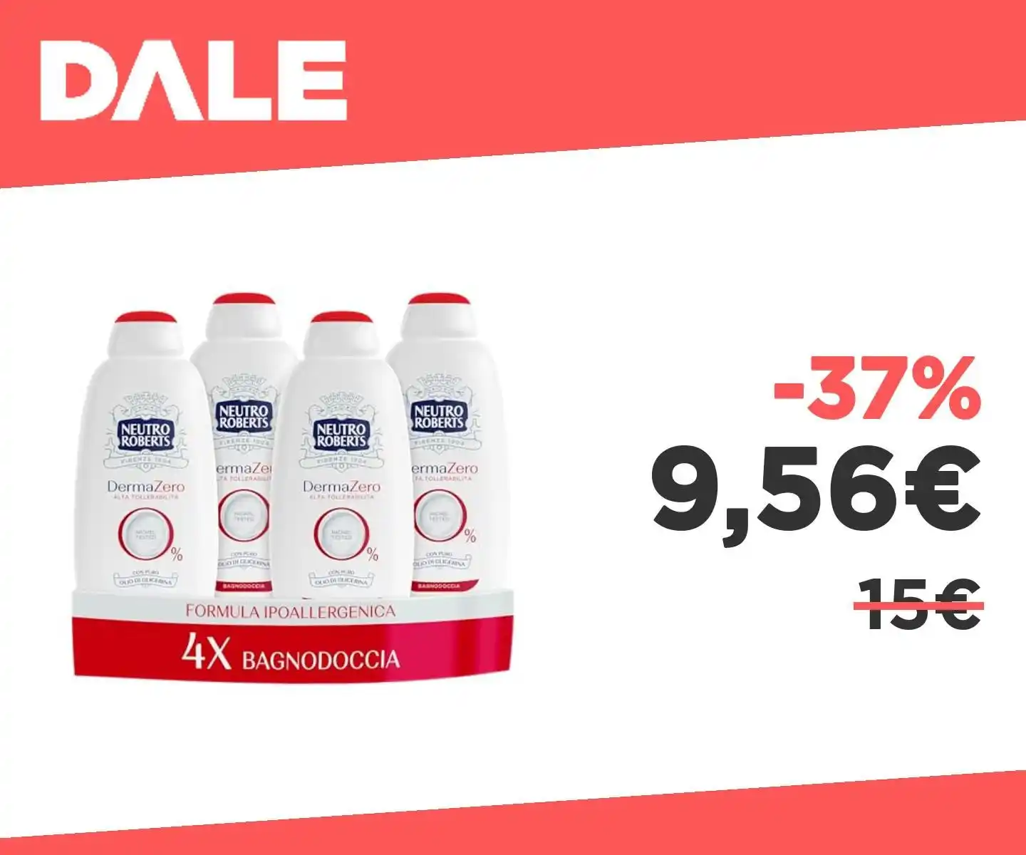 Image from OfferteDale: *BOMBETTA scorta Neutro Roberts 💡 Ulteriore sconto del 25% con acqui...