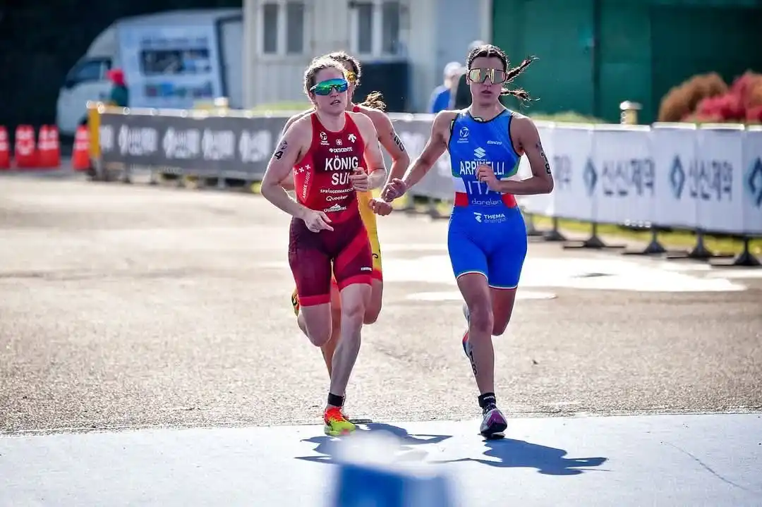 Image from CONI: Brilla Costanza Arpinelli a Samarcanda! ✨  In Uzbekistan, l’azzurra ot...