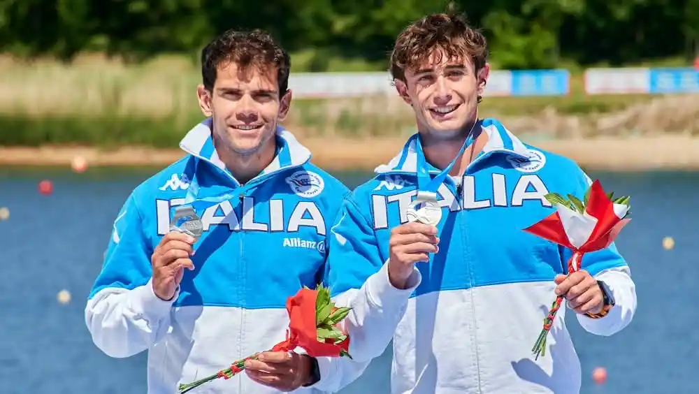 Image from CONI: Casadei e Tacchini ancora sul podio!💪 In Coppa del Mondo di canoa ve...