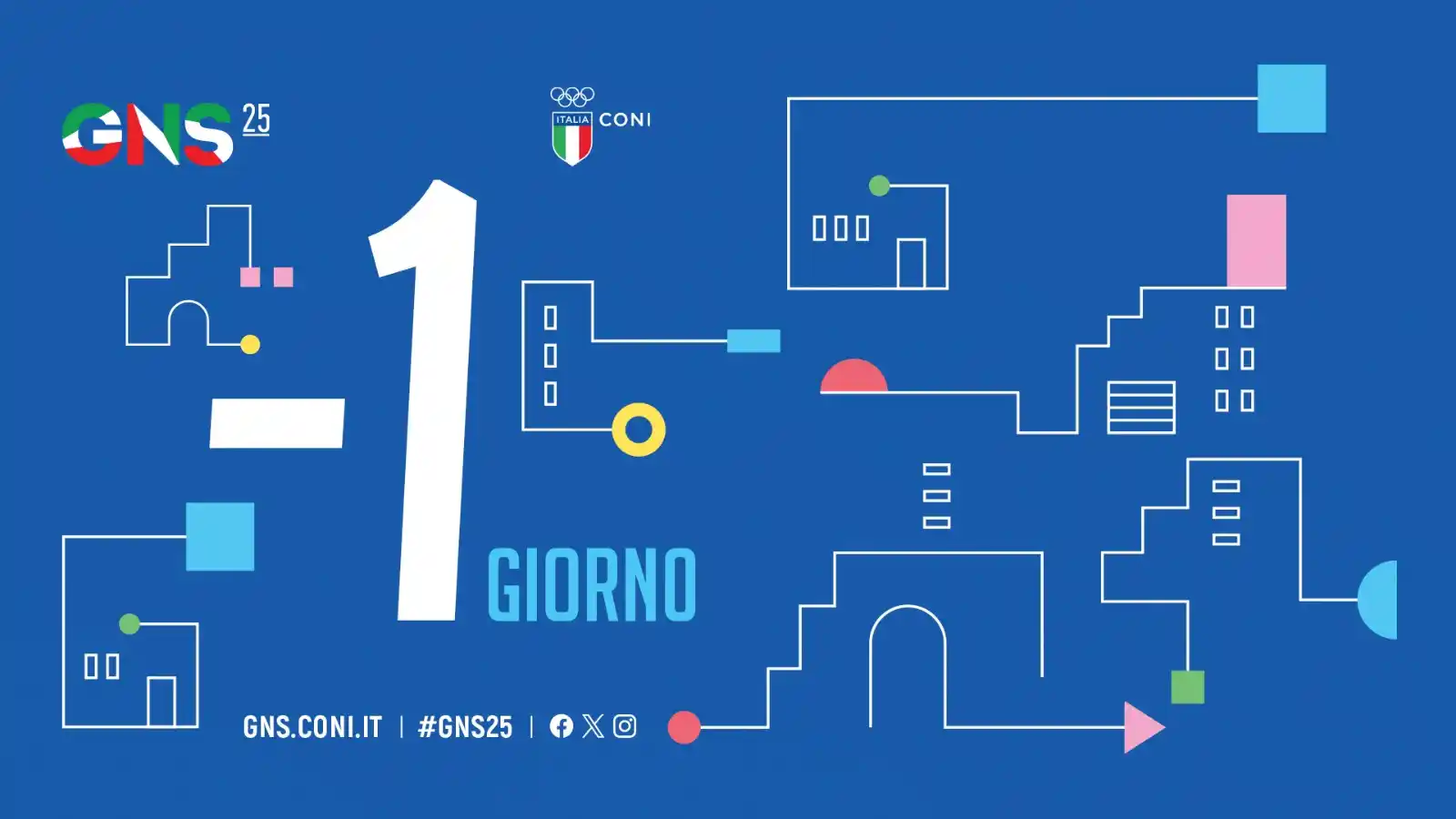 Image from CONI: Ci siamo quasi! Solo un giorno alla Giornata Nazionale dello Sport! 🤩...