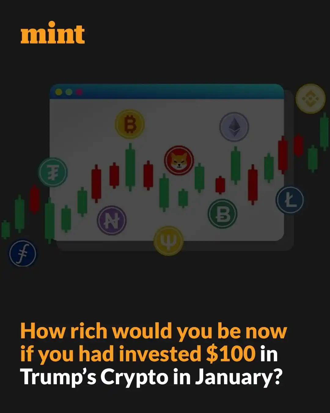 Image from Mint: Donald Trump's $TRUMP memecoin has seen a considerable increase in dem...