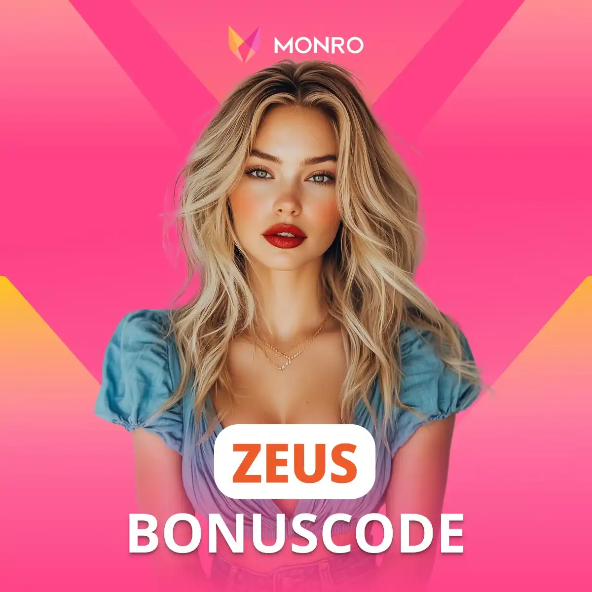 Image from MONRO Casino 🇩🇪: *Ein fantastischer Bonuscode für magische Gewinne bei MONRO!* 🧡 ⠀ Beg...