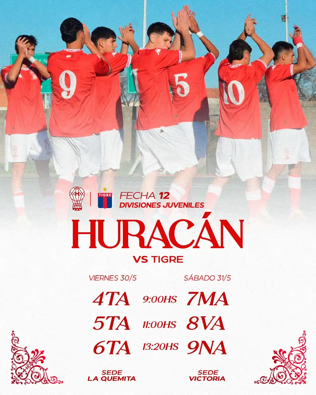 Image from Club Atlético Huracán: Este viernes, desde las 9, las Categorías Mayores se enfrentarán a <a ...
