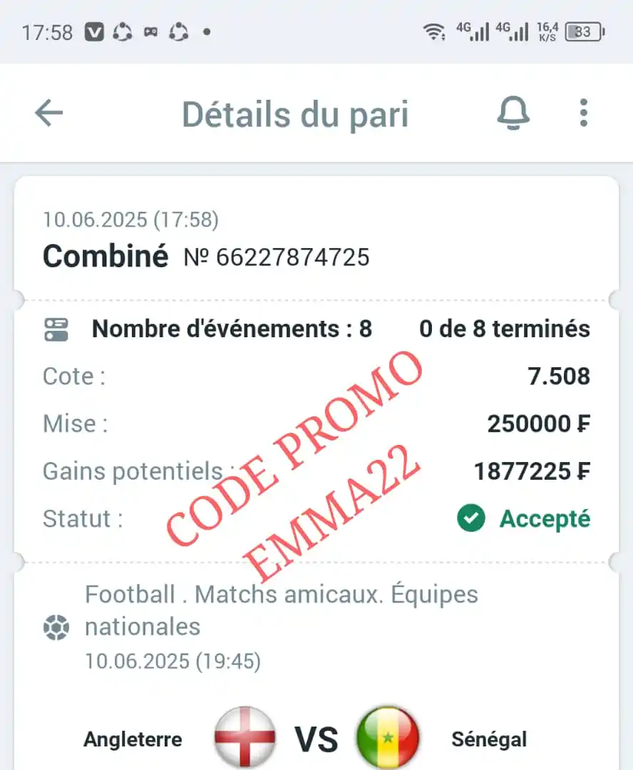 Image from DONALD'S PRONO Officiel 💯🔥🔥: *FUN SUR BETWINNER* *CÔTE 7.5🔥* 🔥🎯 *BETWINNER* 🔀➡️UM2ES Lien...